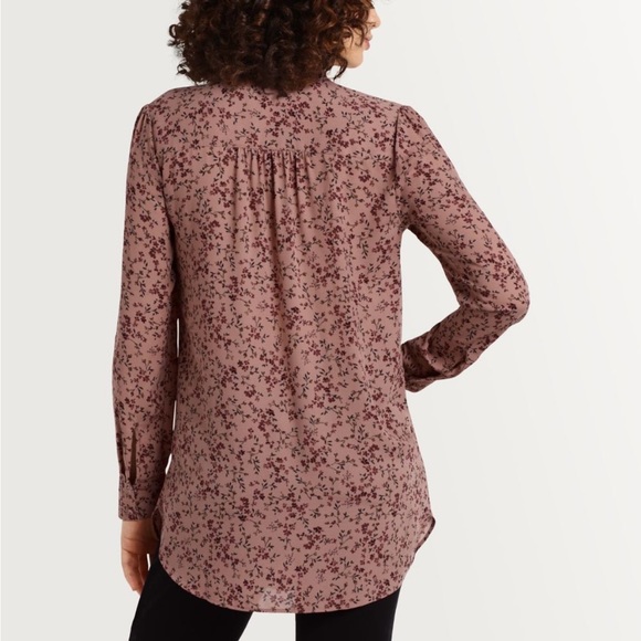 NWOT Reitmans Pink Floral Tunic, Size Large - Picture 3 of 11